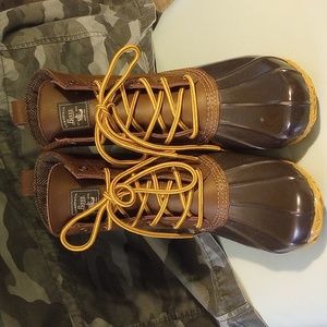Women's Bass Duck Boots Size 8